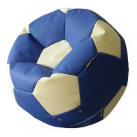 Кресло-мешок Мяч Стандарт сине-белый