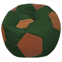 Кресло-мешок Мяч Стандарт коричнево-зеленое