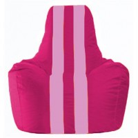 Кресло-мешок Спортинг лиловый - розовый С1.1-389