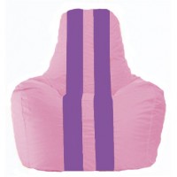 Кресло-мешок Спортинг розовый - сиреневый С1.1-194