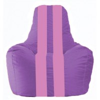 Кресло-мешок Спортинг сиреневый - розовый С1.1-109